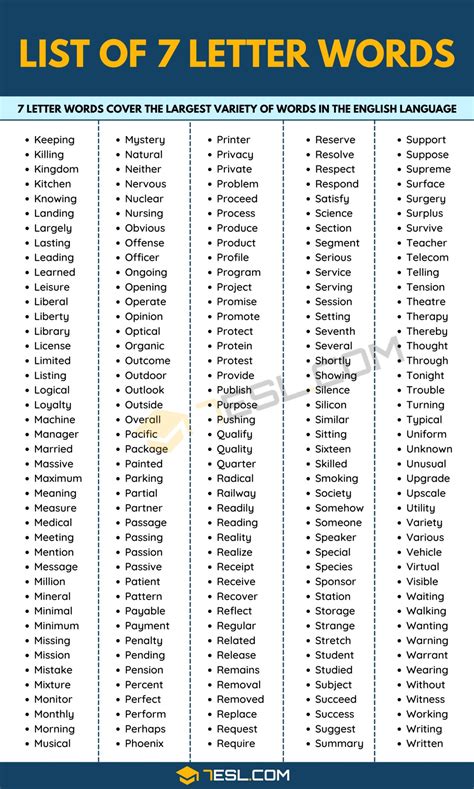 common 7 letter words|7 letter words starting with a.
